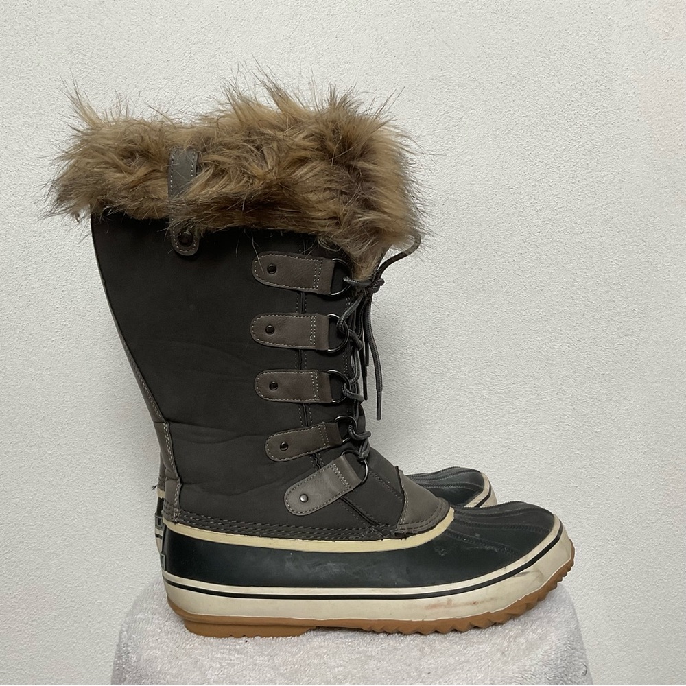 JBU By Jambu Edith Encore Weather Ready Faux Fur Lace Up Winter Snow Boots 11M